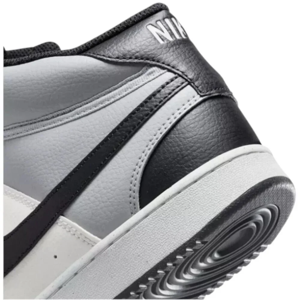 Nike Court Vision Mid Next Nature DN3577-002 Light Smoke/Black/Sail Mens Size 13